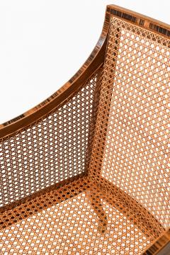 Kaare Klint Pair of Berg re Armchairs in Cane Leather Mahogany by Kaare Klint 1931 - 4596333