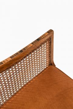 Kaare Klint Pair of Berg re Armchairs in Cane Leather Mahogany by Kaare Klint 1931 - 4596334