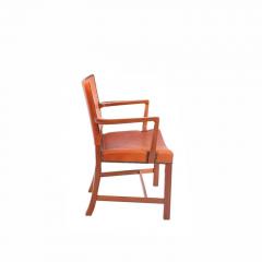 Kaare Klint Red Barcelona Armchair by Kaare Klint for Rud Rasmussen - 503970