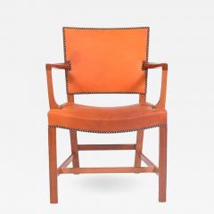 Kaare Klint Red Barcelona Armchair by Kaare Klint for Rud Rasmussen - 506348