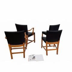 Kaare Klint Red chairs or Barcelona chairs design by Kaare Klint for Rud Rasmussen 1927 - 4689231
