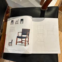 Kaare Klint Red chairs or Barcelona chairs design by Kaare Klint for Rud Rasmussen 1927 - 4689235