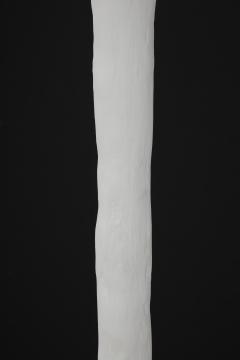 Kacper Dolatowski White Plaster Torchiere Lamp by Kasper Dolatowski - 1255122