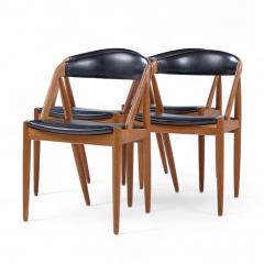 Kai Kristiansen Kai Kristiansen Model 31 Mid Century Danish Teak Dining Chairs Set of 4 - 4308469