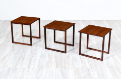 Kai Kristiansen Kai Kristiansen Model 33 Rosewood Interlocking Cube Nesting Tables - 2789859