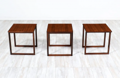 Kai Kristiansen Kai Kristiansen Model 33 Rosewood Interlocking Cube Nesting Tables - 2789861