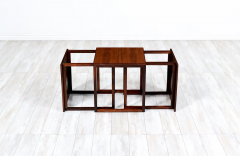 Kai Kristiansen Kai Kristiansen Model 33 Rosewood Interlocking Cube Nesting Tables - 2789862