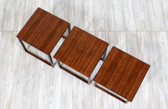 Kai Kristiansen Kai Kristiansen Model 33 Rosewood Interlocking Cube Nesting Tables - 2789865