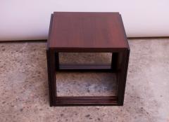 Kai Kristiansen Kai Kristiansen Rosewood Cube of Three Interlocking Nesting Tables - 1897367