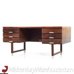 Kai Kristiansen Kai Kristiansen for Feldballes Model EP 401 Danish Rosewood Executive Desk - 3684651