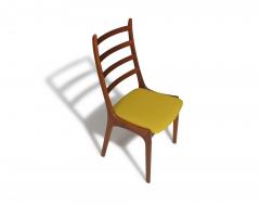 Kai Kristiansen Kai Kristiansen for Korup Stolefabrik Teak High Back Dining Chairs Set of 4  - 4387152