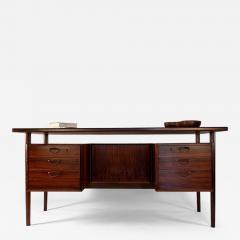 Kai Kristiansen Mid Century Modern Kai Kristanson Roswood Desk 1960s - 4278972