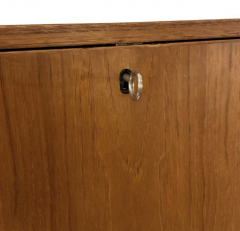 Kai Kristiansen Mid Century Modern Wooden Wall Unit by Kai Kristiansen Denmark 1950s - 3512034