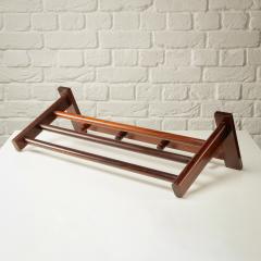 Kai Kristiansen Mid Century Rosewood Coat Rack by Kai Kristiansen Denmark 1960s - 4242798