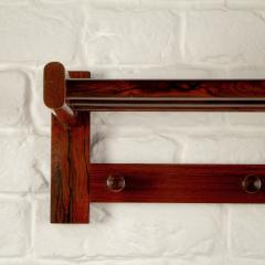 Kai Kristiansen Mid Century Rosewood Coat Rack by Kai Kristiansen Denmark 1960s - 4242801