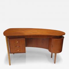 Kai Kristiansen Mid century Teak Writing Desk Designed by Kai Kristiansen - 3489329