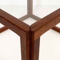 Kai Kristiansen Pair of Kai Kristiansen Teak Cube Side Tables - 1154267