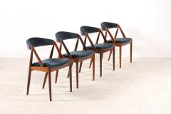 Kai Kristiansen Set of 4 Rosewood Dinning Chairs by Kai Kristiansen 1960s - 1063368