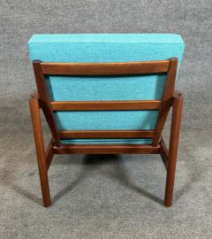 Kai Kristiansen Vintage Danish Mid Century Modern Teak Lounge Chair by Kai Kristiansen - 3311977