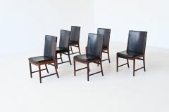 Kai Lyngfeldt Larsen Kai Lyngfeldt Larsen dining chairs in rosewood Soren Willadsen Denmark 1960 - 3698375