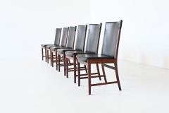 Kai Lyngfeldt Larsen Kai Lyngfeldt Larsen dining chairs in rosewood Soren Willadsen Denmark 1960 - 3713480