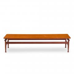 Kai Lyngfeldt Larsen Kai Lyngfeldt Larsen for S borg M belfabrik Danish Teak Bench Coffee Table - 4528096