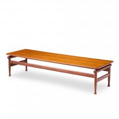 Kai Lyngfeldt Larsen Kai Lyngfeldt Larsen for S borg M belfabrik Danish Teak Bench Coffee Table - 4528100
