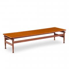 Kai Lyngfeldt Larsen Kai Lyngfeldt Larsen for S borg M belfabrik Danish Teak Bench Coffee Table - 4528101