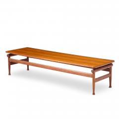 Kai Lyngfeldt Larsen Kai Lyngfeldt Larsen for S borg M belfabrik Danish Teak Bench Coffee Table - 4528103