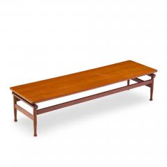 Kai Lyngfeldt Larsen Kai Lyngfeldt Larsen for S borg M belfabrik Danish Teak Bench Coffee Table - 4528104