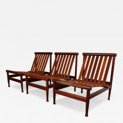 Kai Lyngfeldt Larsen Petite Danish Teak Slipper Chair by Kai Lyngfeldt Larsen for S borg 3 Availabl - 3962544