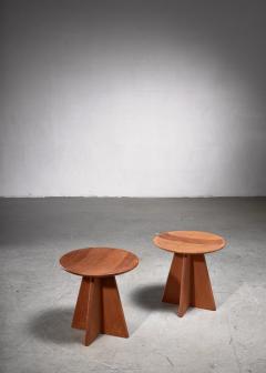 Kai Winding Pair of Kaj Winding cruciform stools - 3388957