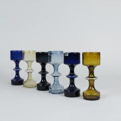 Kaj Franck A Beautiful Vases of Six Colourful Vases by Kaj Franck KF 245 Nuutaj rvi 1957 - 4216751
