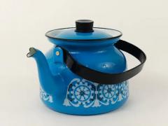 Kaj Franck Kaj Franck Mid Century Enamel Tea Pot Kettle Finel Arabia Finland - 4057524