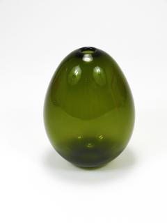 Kaj Franck Kaj Franck Saippuakupla Green Soap Bubble Art Glass Vase Nuutaj rvi Finland - 4253957