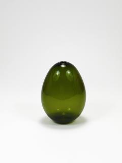 Kaj Franck Kaj Franck Saippuakupla Green Soap Bubble Art Glass Vase Nuutaj rvi Finland - 4253963