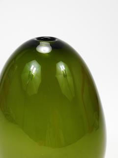 Kaj Franck Kaj Franck Saippuakupla Green Soap Bubble Art Glass Vase Nuutaj rvi Finland - 4253964