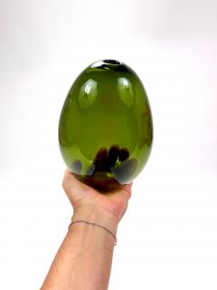Kaj Franck Kaj Franck Saippuakupla Green Soap Bubble Art Glass Vase Nuutaj rvi Finland - 4253970
