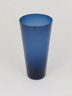 Kaj Franck Large Kaj Franck Blue Midcentury Vase Kartio by Nuutajarvi Nottsjo Finland - 4062553