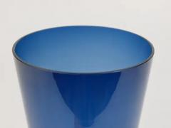 Kaj Franck Large Kaj Franck Blue Midcentury Vase Kartio by Nuutajarvi Nottsjo Finland - 4062557