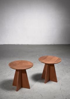 Kaj Winding Pair of Kaj Winding cruciform stools - 3937249