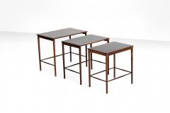 Kaj Winding Rosewood nesting tables by Kaj Winding Denmark 1960s - 729210