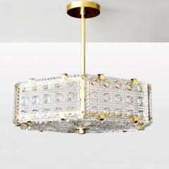 Kamenicky Senov MID CENTURY MODERN CRYSTAL PENDANT FROM KAMENICKY SENOV - 734252