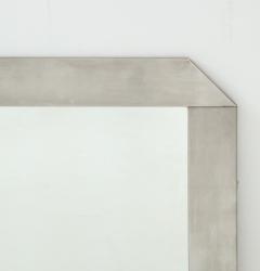 Kappa Modernist stainless steel mirror in the style of Kappa France 1970s - 933054