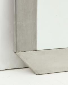 Kappa Modernist stainless steel mirror in the style of Kappa France 1970s - 933060