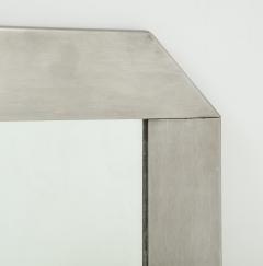 Kappa Modernist stainless steel mirror in the style of Kappa France 1970s - 933062