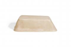 Kar Studio Chinese Contemporary Beige Amorphous Fiberglass Coffee Tables - 4605646