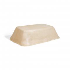 Kar Studio Chinese Contemporary Beige Amorphous Fiberglass Coffee Tables - 4620149