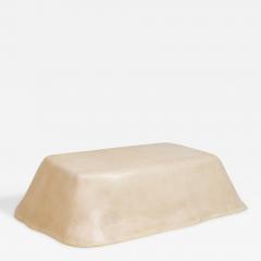 Kar Studio Chinese Contemporary Beige Amorphous Fiberglass Coffee Tables - 4620150