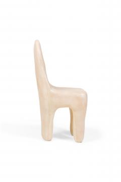Kar Studio Chinese Contemporary Beige Amorphous Fiberglass Side Chairs - 4605697